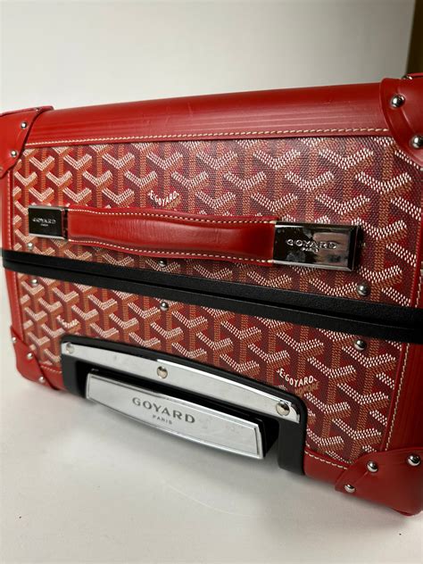 goyard rolling tray|Bourget PM Trolley Case .